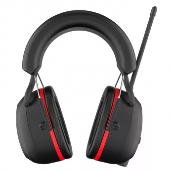 PerfectPro H-40 Ausinės su klausos apsauga, DAB+/FM radiju, Bluetooth 5.2, SNR 30 dB, IPX4, USB-C, juodos