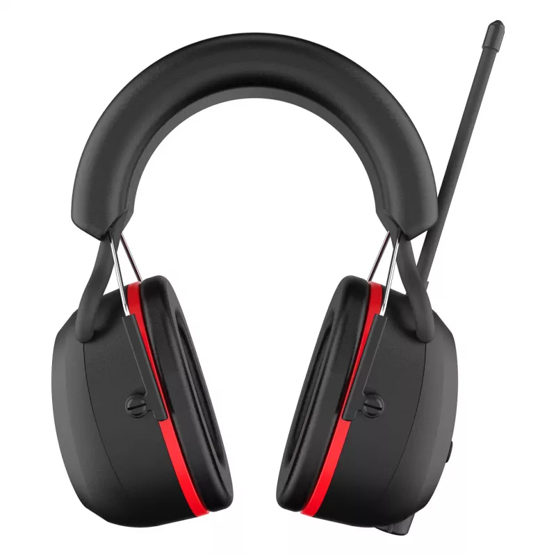PerfectPro H-40 Ausinės su klausos apsauga, DAB+/FM radiju, Bluetooth 5.2, SNR 30 dB, IPX4, USB-C, juodos