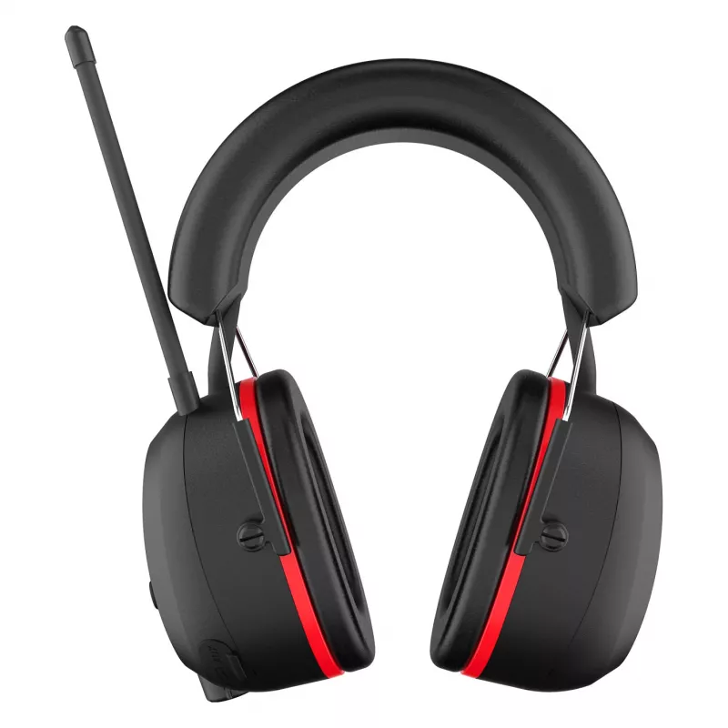 PerfectPro H-40 Ausinės su klausos apsauga, DAB+/FM radiju, Bluetooth 5.2, SNR 30 dB, IPX4, USB-C, juodos