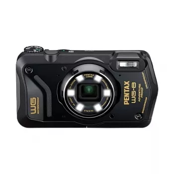 Pentax WG-8 Black USB-C Underwater & Rugged Compact Camera