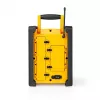 Nedis FM Radio RDFM3100YW – nešiojamas FM radijas su Bluetooth, AUX, IPX5, geltona