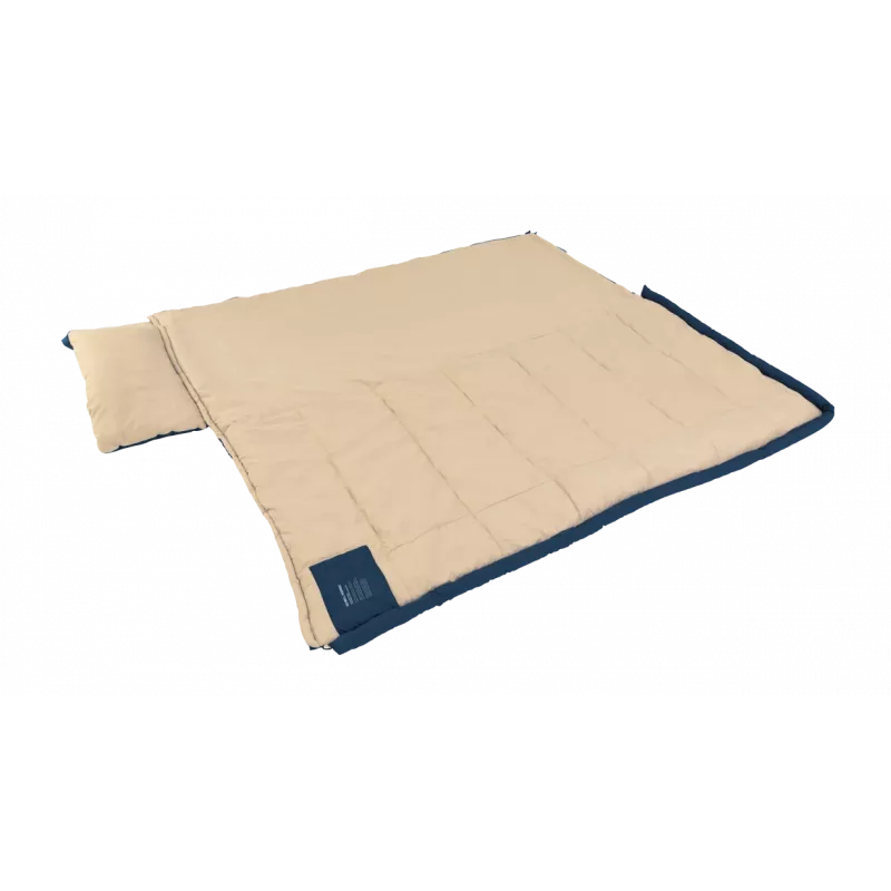 Outwell Contour Lux Deep Blue miegmaišis 220x85 cm -19–15 °C, dešininis užtrauktukas