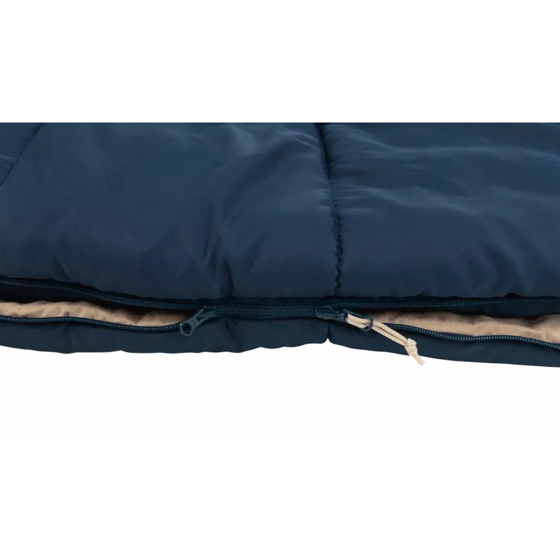 Outwell Contour Lux Deep Blue miegmaišis 220x85 cm -19–15 °C, dešininis užtrauktukas