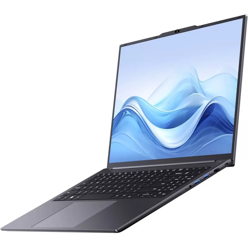 Chuwi CoreBook Plus P K1 Ryzen 5 7430U 16 inch WUXGA AntiGlare 16GB 512GB SSD Backlit Keyboard Windows 11 Pro Black