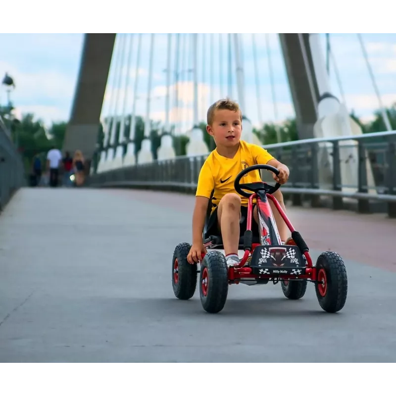 MILLY MALLY Pedal Go-Kart Thor Black