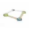 Smoby Life Balance Beam Set – 10 dalių modulinis balansavimo takas su laipteliais, vidaus / lauko, nuo 2 metų