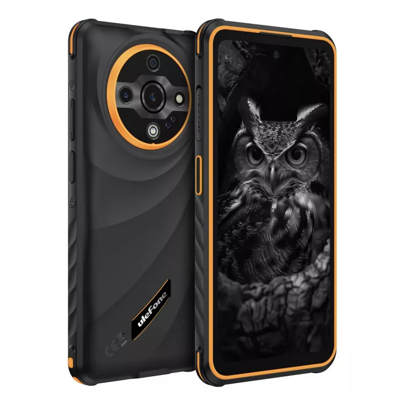 ULEFONE Armor X31 Pro 4G atsparus išmanusis telefonas, 5,45 inch HD+, 8 GB RAM, 256 GB atminties, 5200 mAh, IP68/IP69K, oranžinis