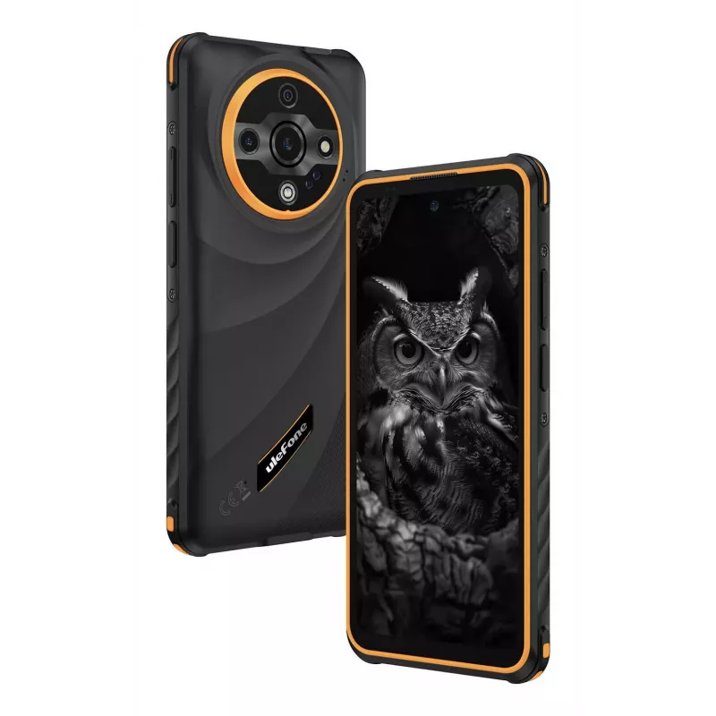 ULEFONE Armor X31 Pro 4G atsparus išmanusis telefonas, 5,45 inch HD+, 8 GB RAM, 256 GB atminties, 5200 mAh, IP68/IP69K, oranžinis