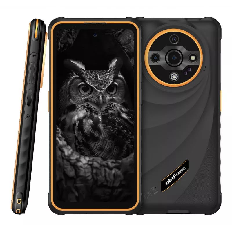 ULEFONE Armor X31 Pro 4G atsparus išmanusis telefonas, 5,45 inch HD+, 8 GB RAM, 256 GB atminties, 5200 mAh, IP68/IP69K, oranžinis