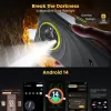 ULEFONE Armor X31 Pro 4G atsparus išmanusis telefonas, 5,45 inch HD+, 8 GB RAM, 256 GB atminties, 5200 mAh, IP68/IP69K, oranžinis