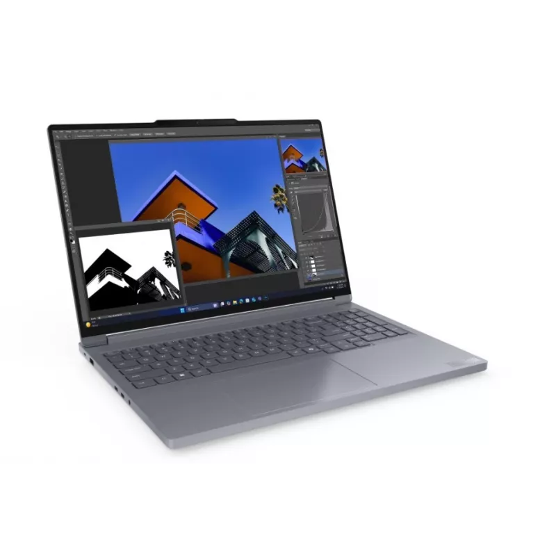 Lenovo ThinkBook 16p G6 21U0001LPB nešiojamas kompiuteris – AMD Ryzen 9 8940HX, 32 GB RAM, 1 TB SSD, NVIDIA GeForce RTX 5060, 16,0 inch WUXGA, Luna Grey, Windows 11 Pro, 3 metų garantija su išvykimu + CO2 kompensavimas