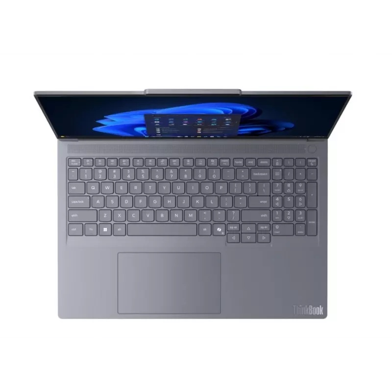 Lenovo ThinkBook 16p G6 21U0001LPB nešiojamas kompiuteris – AMD Ryzen 9 8940HX, 32 GB RAM, 1 TB SSD, NVIDIA GeForce RTX 5060, 16,0 inch WUXGA, Luna Grey, Windows 11 Pro, 3 metų garantija su išvykimu + CO2 kompensavimas
