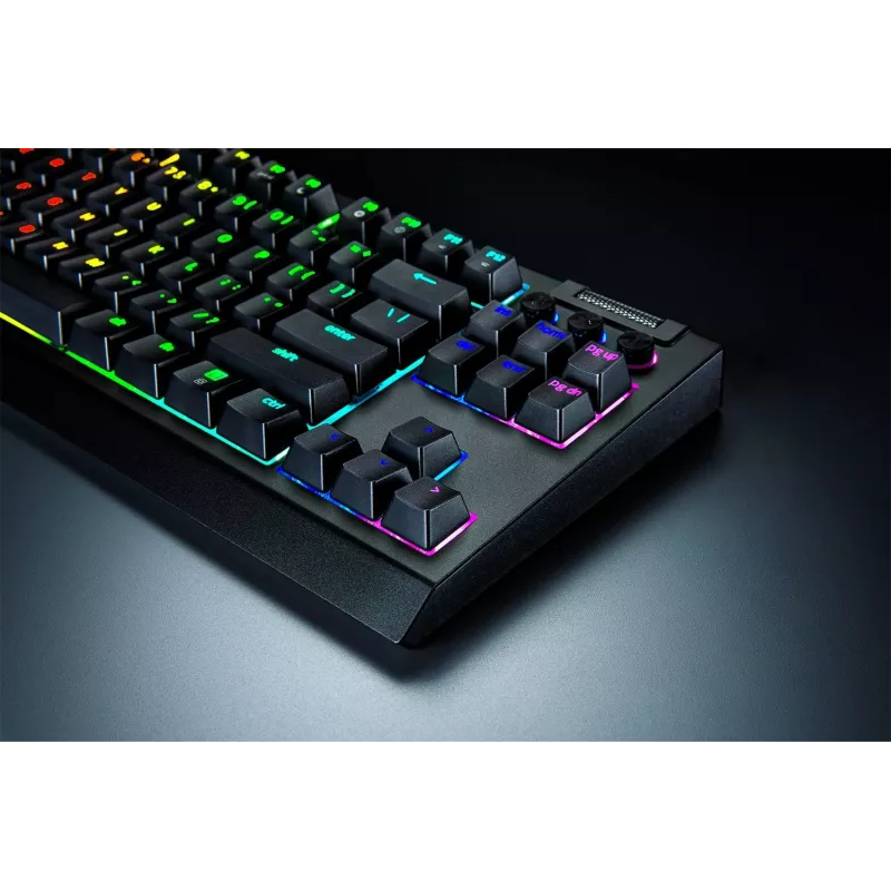 „Razer BlackWidow V4 Tenkeyless HyperSpeed Orange Switch“ klaviatūra – JAV išdėstymas