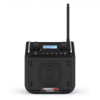 PerfectPro DABPRO statybinis radijas DAB+ FM Bluetooth IP65 juodas