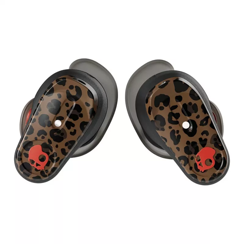 „Skullcandy Method 360 ANC“ tikros belaidės ausinės („True Wireless In-Ear“), leopardo raštas, „Bluetooth 5.2“, garsas „Sound By Bose“
