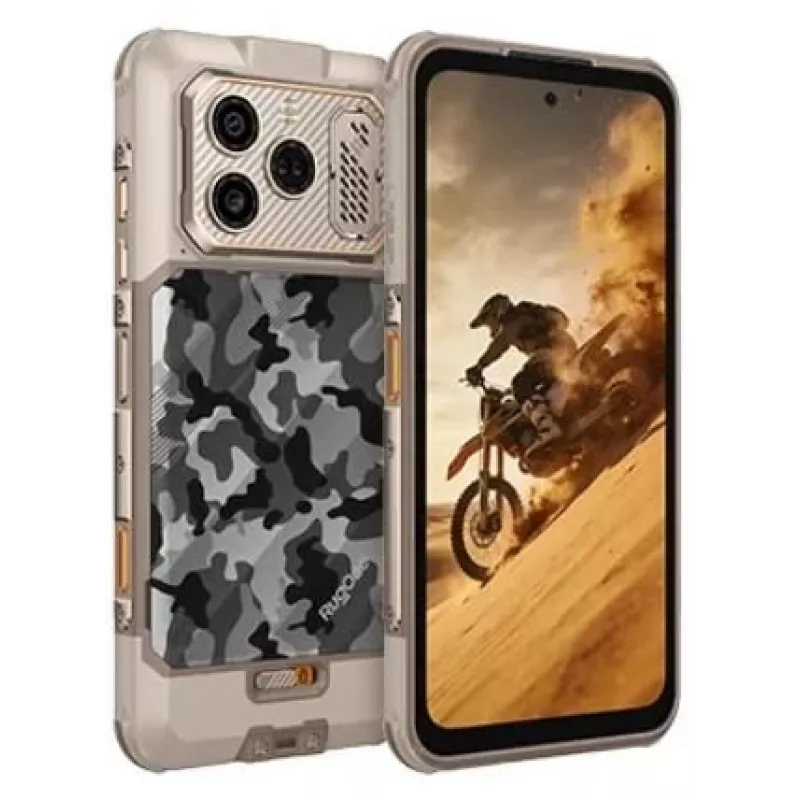 ULEFONE Xever 8 Sand Dune 8/128GB 4G LTE IP68/IP69K Atsparus išmanusis telefonas
