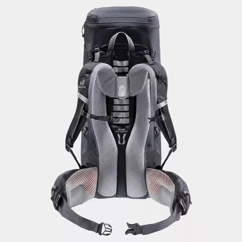 Deuter Aircontact Lite 40+10 kuprinė Black/Graphite