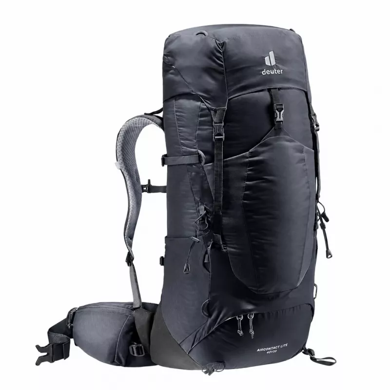Deuter Aircontact Lite 40+10 kuprinė Black/Graphite