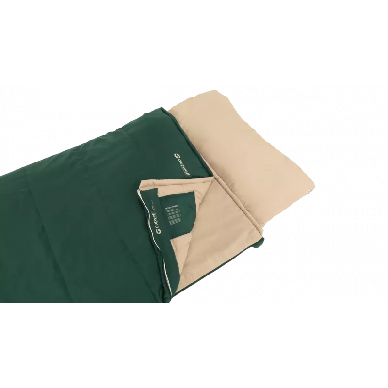 Outwell Contour Prime Green Miegmaišis 220x85 cm -13–16°C Dešinys Užtrauktukas