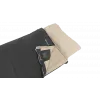 Outwell Contour Prime sintetinis miegmaišis (190 cm) – juodas, dešininis užtrauktukas