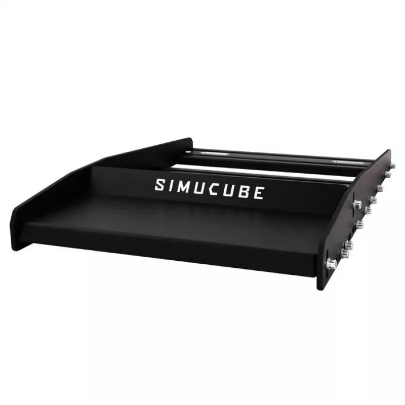 SIMUCUBE Bazinė plokštė – anoduoto aliuminio greito atjungimo vairo pusės adapteris, skirtas Simucube 2
