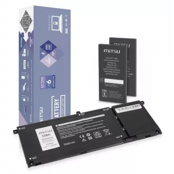MITSU Battery H5CKD, skirta Dell Inspiron 5400/5401/5402/5406/5501/5508, 3600 mAh (55 Wh), 15,2 V