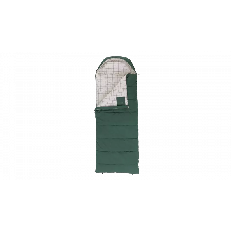 Outwell Camper Prime Green miegmaišis 235 x 90 cm -15 iki 5 °C dešininis užtrauktukas