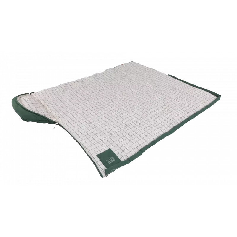 Outwell Camper Prime Green miegmaišis 235 x 90 cm -15 iki 5 °C dešininis užtrauktukas