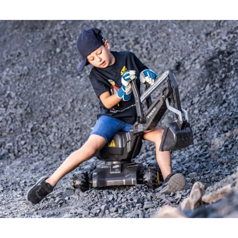 MILLY MALLY Rolly Toys Digger Volvo vaikiškas ekskavatorius
