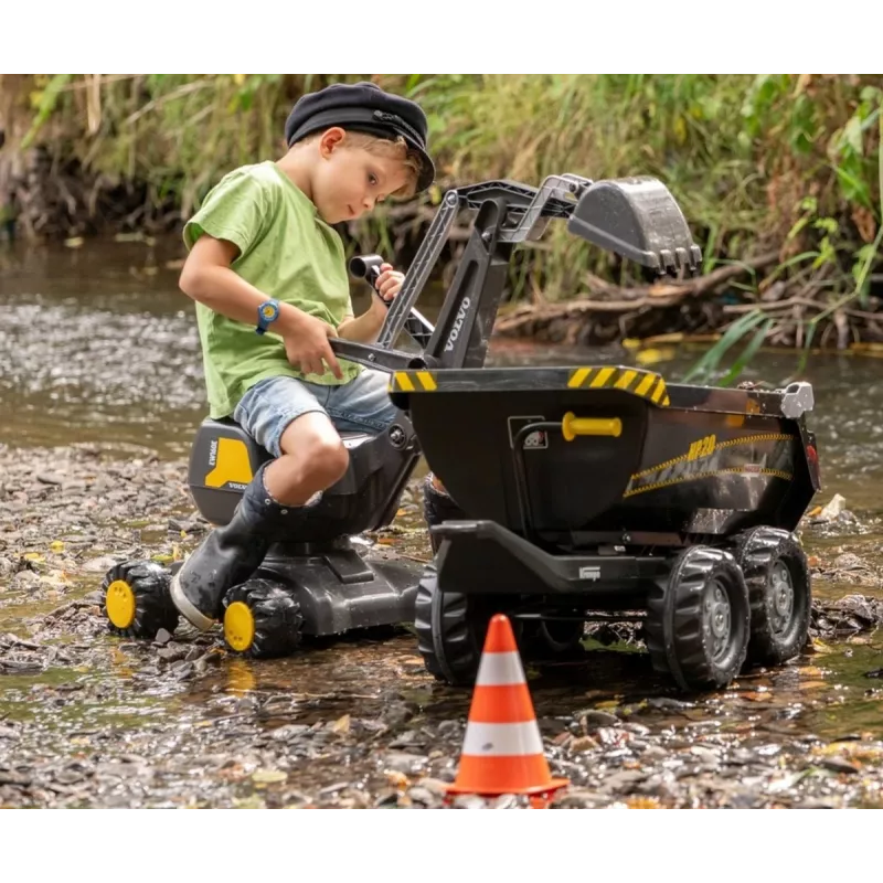 MILLY MALLY Rolly Toys Digger Volvo vaikiškas ekskavatorius