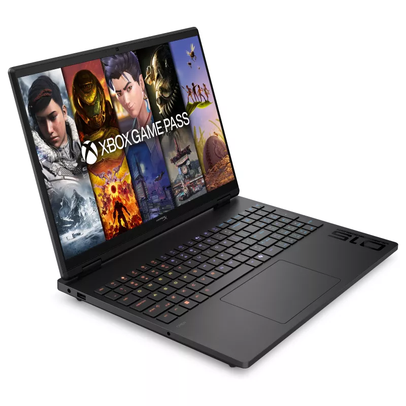 HP HyperX OMEN 15-ga0150ng 15,3 inch WUXGA IPS 165Hz Nešiojamas Žaidimų Kompiuteris, Intel Core i5-14450HX, 16GB DDR5 RAM, 1TB PCIe SSD, NVIDIA GeForce RTX 5060, Windows 11 Home, Shadow Black