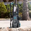 Cecotec HydroBoost 1600 Car&Garden laidinis elektrinis aukšto slėgio plovimo aparatas 1600 W 135 bar juoda/pilka
