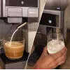 Cecotec FreeStyle Latte T Espresso kavos aparatas – 20 barų siurblys, įmontuotas pieno putotojas, 1350 W, pilka