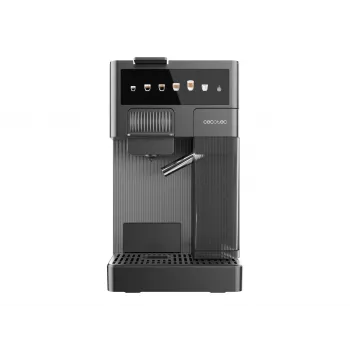 Cecotec FreeStyle Latte T Espresso kavos aparatas – 20 barų siurblys, įmontuotas pieno putotojas, 1350 W, pilka