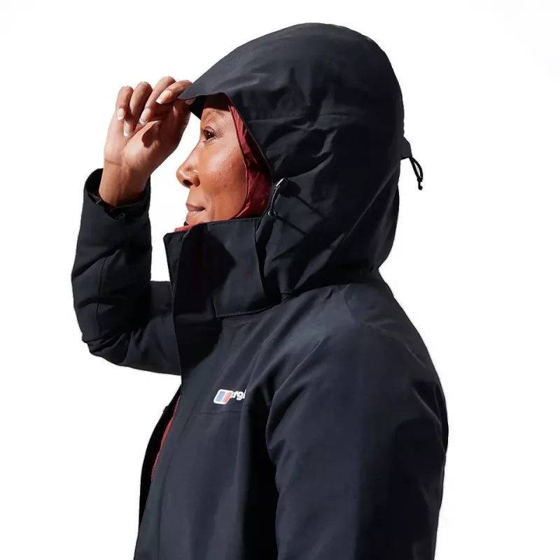 Berghaus Hillwalker Gore-Tex InterActive Jacket - Moteriška striukė, dydis S (Juoda)
