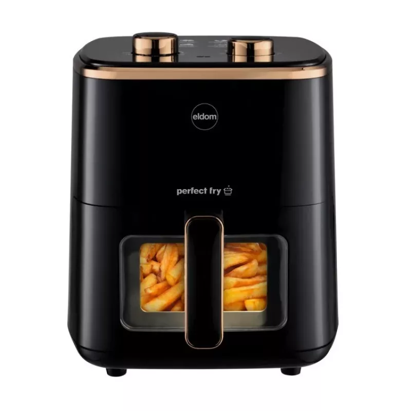ELDOM FR45 FRITELO 1500 W Bekvapė Keptuvė, Juoda