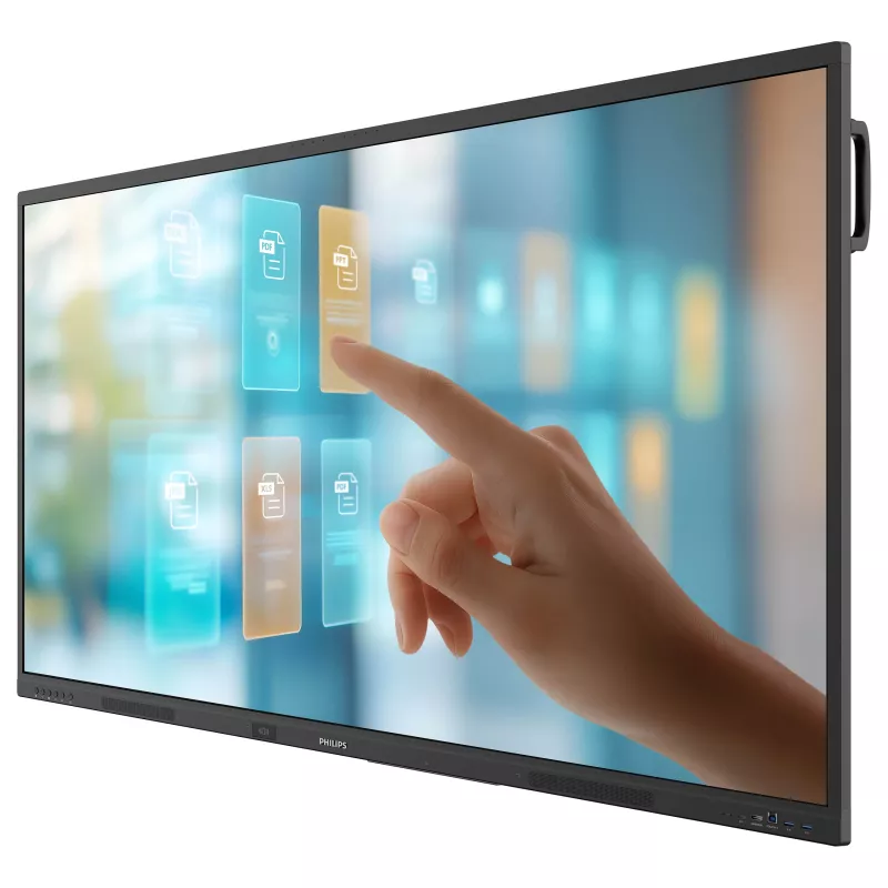 Philips 65BDL4252E 65 colių 4K UHD interaktyvus skaitmeninių ženklų ekranas su multi-touch