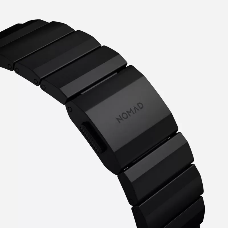 NOMAD Titanium Band, skirta Apple Watch 46/49mm, sidabrinė