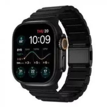 NOMAD Titanium Band, skirta Apple Watch 46/49mm, sidabrinė