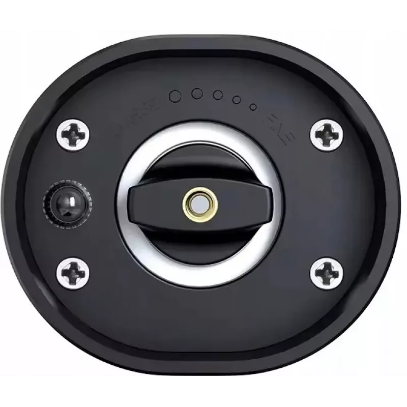 PROMIS MP35X2 elektrinis druskos ir pipirų malūnėlių rinkinys su stovu, nerūdijantis plienas/sidabras, 2x 220 mm, keraminis malimo mechanizmas, baterijomis maitinamas, LED šviesa