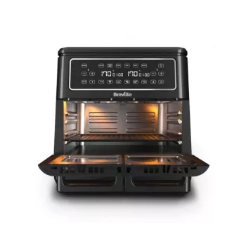 Breville VDF130X Bepiločio Aliejaus Oro Gruzdintuvė, 5.5L, 1700W, Juoda