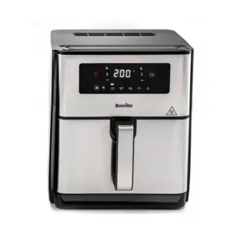 Breville VDF131X aliejaus nenaudojanti oro gruzdintuvė, 1,25 kg, 1400 W, juoda/sidabrinė