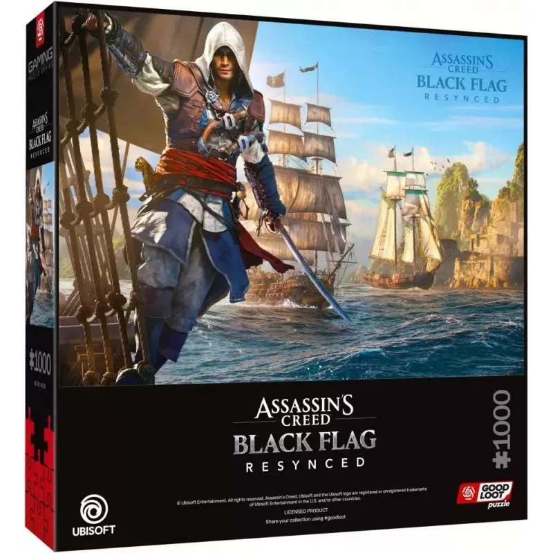 Dėlionė Good Loot Gaming – Assassin's Creed Black Flag Resynced 1000 vnt.