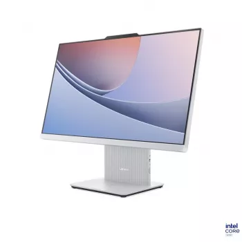 Lenovo IdeaCentre AIO 24ILL11 All-in-One PC, Intel Core Ultra 5 226V, 23,8 col. FHD IPS Anti-Glare 100Hz, 16GB LPDDR5X-8533, 1TB SSD, Intel Arc Graphics, 5MP Webcam, Windows 11, Cloud Grey