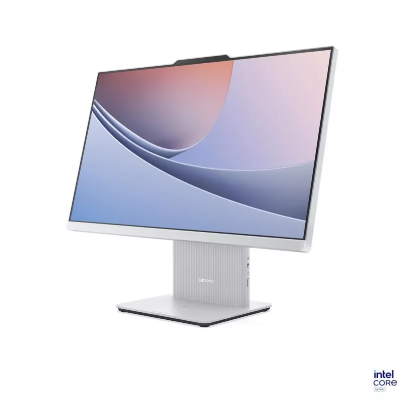Lenovo IdeaCentre AIO 24ILL11 All-in-One PC, Intel Core Ultra 5 226V, 23,8 col. FHD IPS Anti-Glare 100Hz, 16GB LPDDR5X-8533, 1TB SSD, Intel Arc Graphics, 5MP Webcam, Windows 11, Cloud Grey