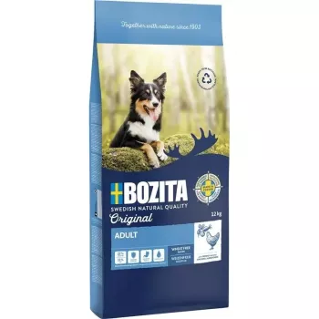 Bozita Original Adult 12 kg sausas šunų ėdalas su vištiena ir ryžiais