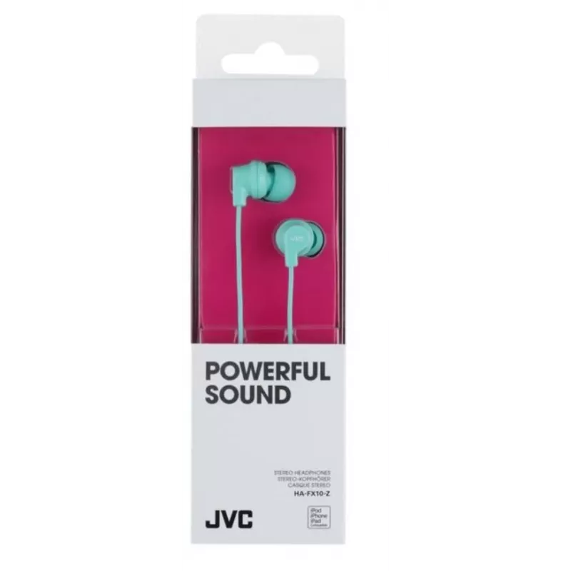 JVC HA-FX10 Light Blue laidinės ausinės (intraaurinės)