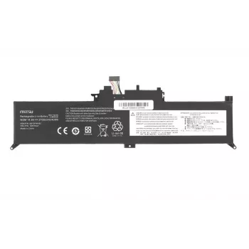 MITSU Nešiojamojo kompiuterio baterija 2700mAh 14,8V (40Wh) 4 elementų Li-ion, skirta Lenovo ThinkPad Yoga 260 370 X380 – juoda