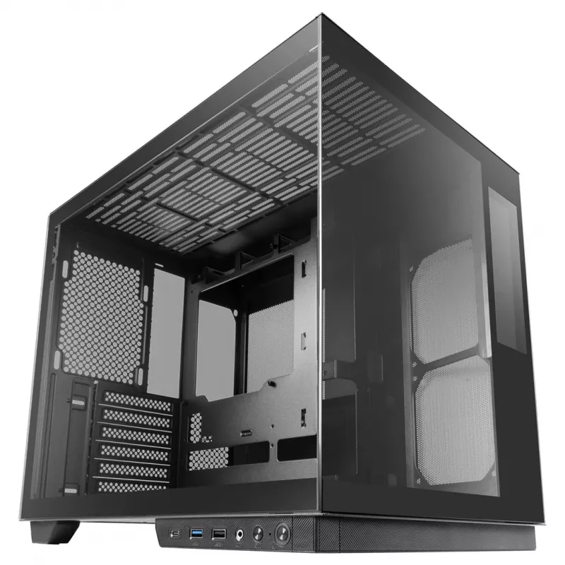 Tacens Mars Gaming MCMIRAGE Midi Tower kompiuterio korpusas, juodas