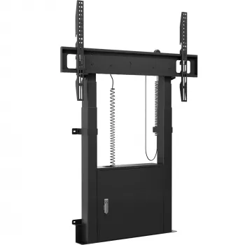 ONKRON FPRO2L-30-B Mobilus grindinis stovas televizoriams nuo 55 iki 100 colių, juodas
